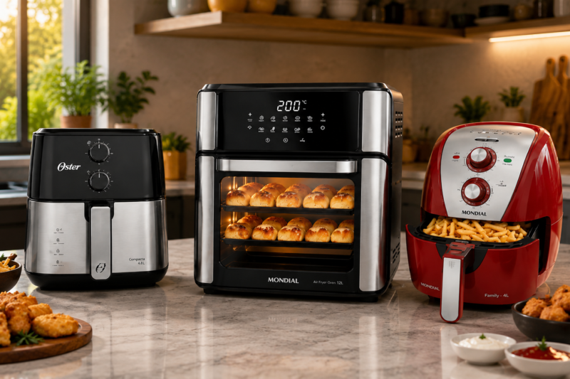 Melhor Air Fryer Custo-Benefício: 3 Modelos para Escolher sem Errar
