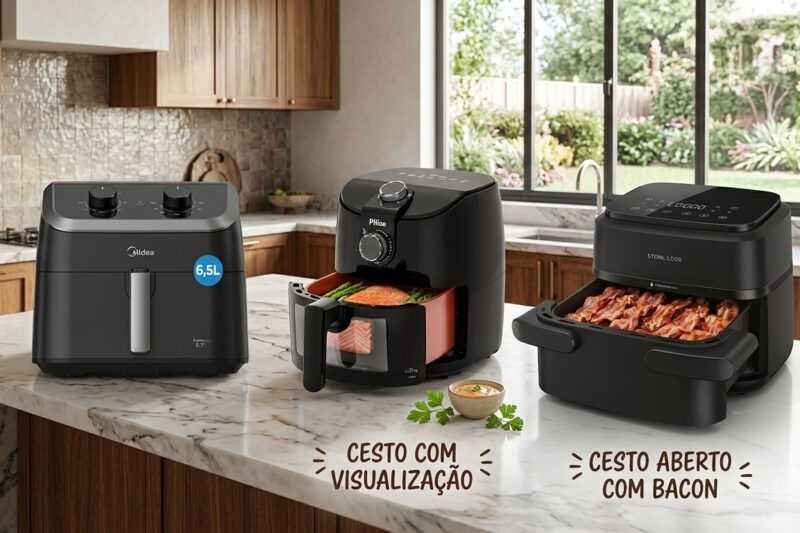 Melhores Airfryer: Philips, Philco e Midea em Comparativo Completo