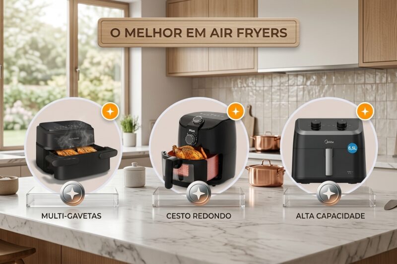 Melhores Airfryer até 700 reais: Philips, Midea e Philco em Análise