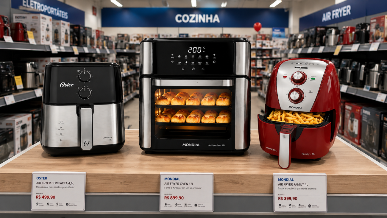 Ranking das Melhores Air Fryer