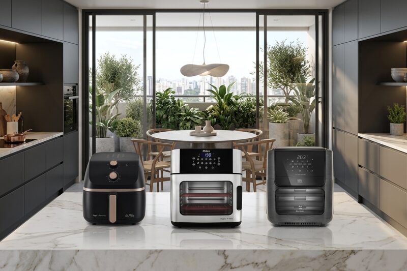 Melhor Air Fryer para Família: 12L ou 9L? Veja Qual Atende Melhor